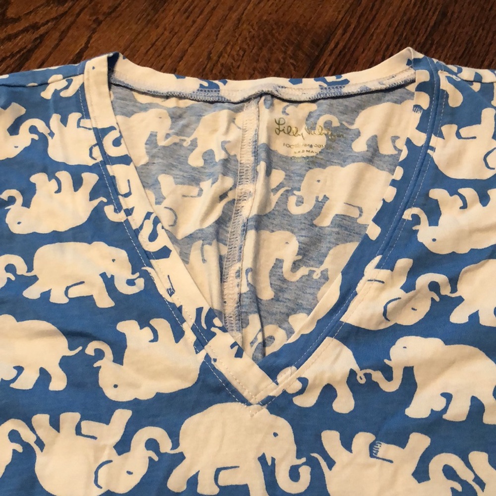 Lilly Pulitzer Tusk in Sun Dress XXS White & Blue - Picture 6 of 7